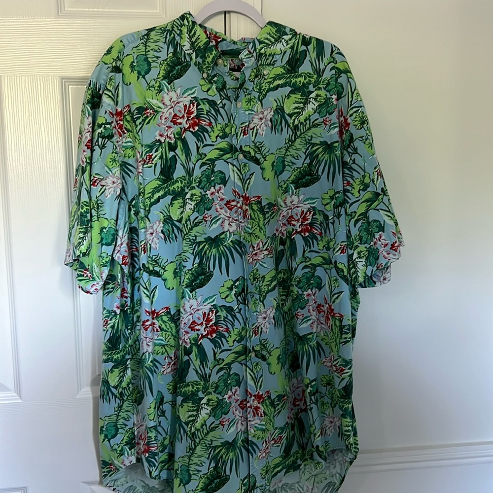 Men’s Polo by Ralph Lauren Short Sleeve Button Down, Sz 2XLT